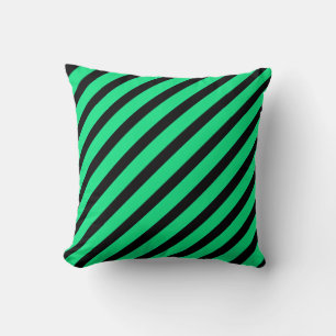 Colourful Modern Cute Stripes Pattern Cushion