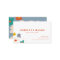 Colourful Modern Floral Business Card