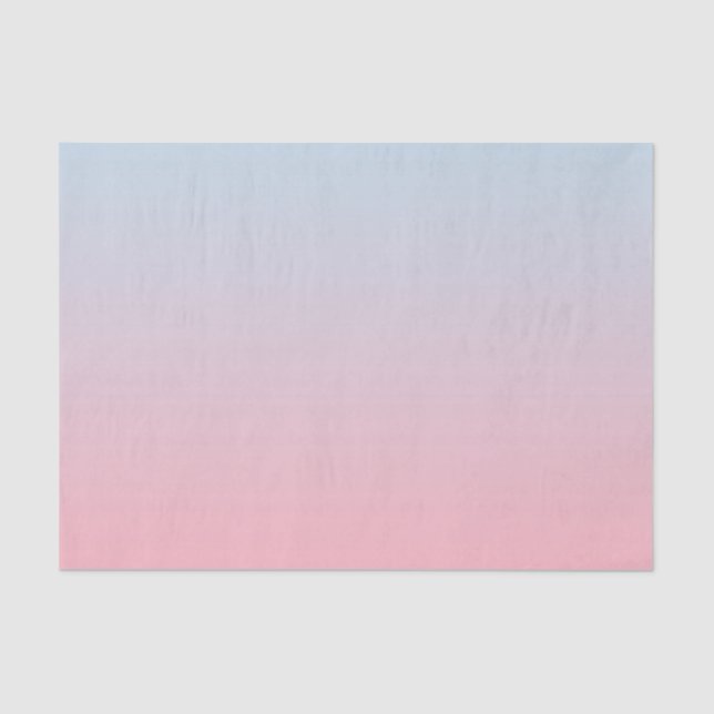 Colourful Modern Gradient Ombre Pastel  Tissue Paper (Front)