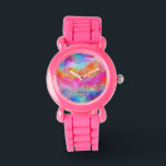 Colourful Modern Mosaic Geometric Pattern 2 Watch<br><div class="desc">Modern colourful mosaic polygonal geometric seamless pattern. If you need any help customising any of my designs,  contact ArtOnWear designer. Free text formatting with live help available by request.</div>