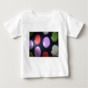 Colourful Modern Pattern Polka Dot Art Print Baby T-Shirt
