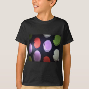 Colourful Modern Pattern Polka Dot Art Print T-Shirt