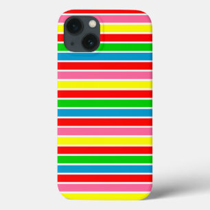 Colourful Modern Stripes IPhone 13 Cases