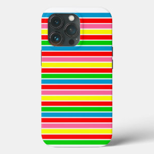 Colourful Modern Stripes IPhone 13 Pro Case