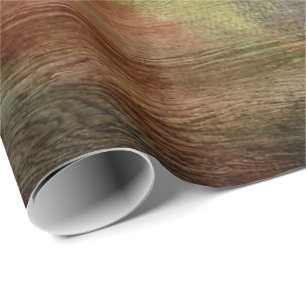 Colourful Modern Wood Grain Background #37 Wrapping Paper