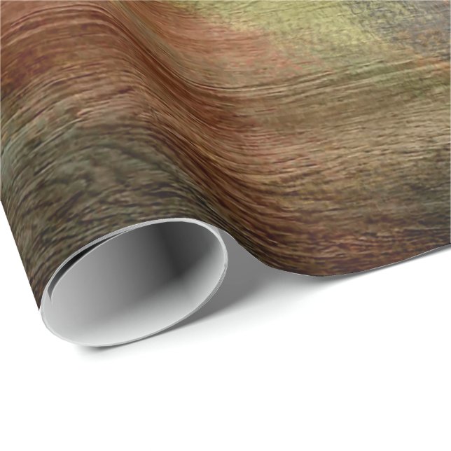 Colourful Modern Wood Grain Background #37 Wrapping Paper (Roll Corner)