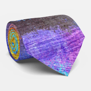 Colourful Modern Wood Grain Background #55 Tie