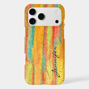 Colourful Modern Wood Grain Background #7