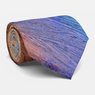 Colourful Modern Wood Grain Background #78 Tie