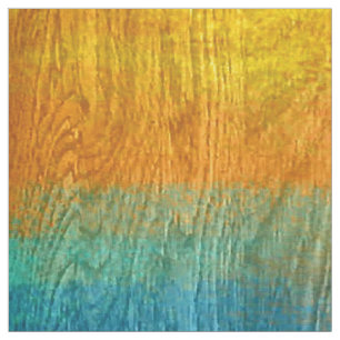 Colourful Modern Wood Grain Background #7 Fabric