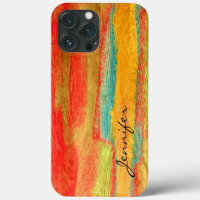 Colourful Modern Wood Grain Background