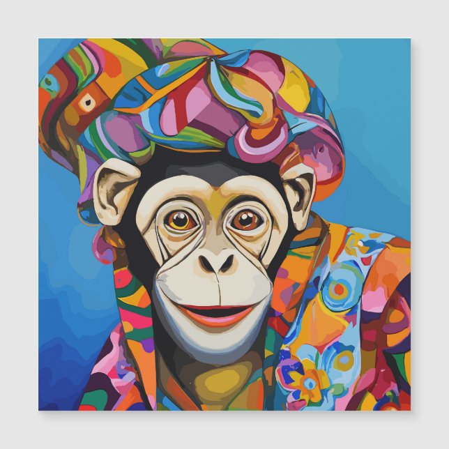 Colourful Monkey  (Front)