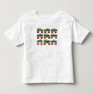 Colourful Monster Truck International Dot Day Toddler T-Shirt