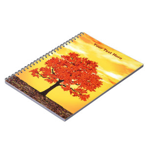 Colourful Morning Oak Notebook