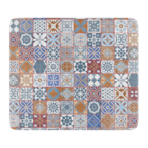 Colourful Moroccan tile Cutting Board