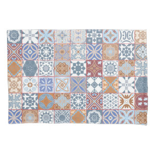 Colourful Moroccan tile Pillowcase