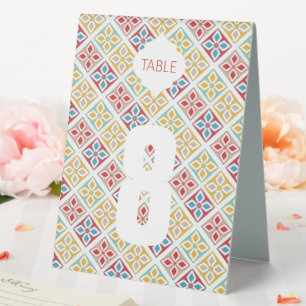 Colourful Moroccan Tiles Pattern 