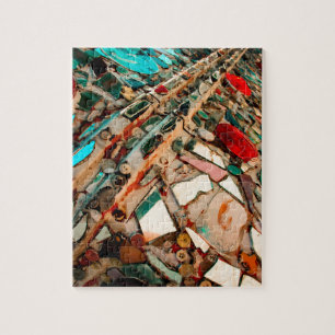 Colourful Mosaic Art Jigsaw Puzzle