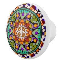 Colourful Mosaic - Decorative Coloured Tile Patter
