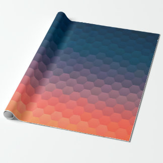 Colourful mosaic. Geometric hipster retro backgrou Wrapping Paper