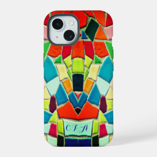  Colourful Mosaic iPhone 15 Case