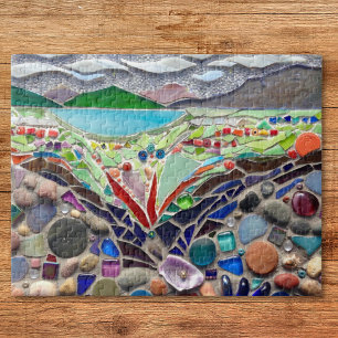 Colourful Mosaic Jigsaw Puzzle