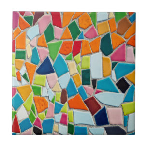Colourful Mosaic Pattern Ceramic Tile