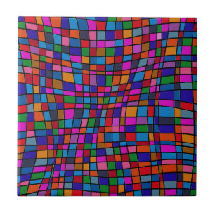 Colourful Mosaic Tiles Pattern