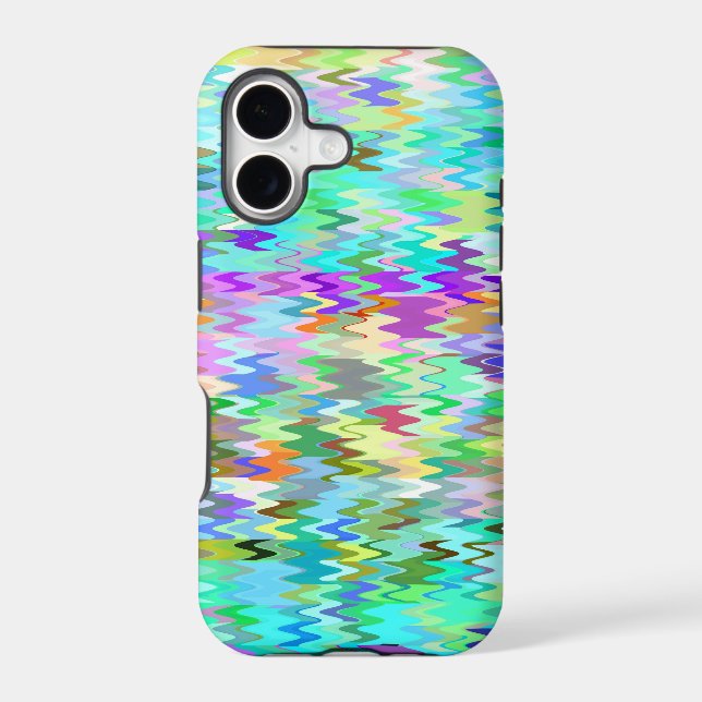 Colourful Mosaic Wave Pattern #2 (Back)