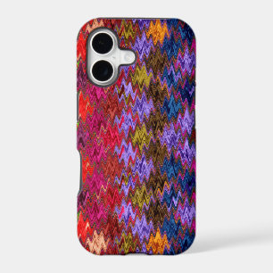 Colourful Mosaic Wave Pattern #5