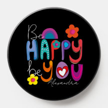 Colourful Motivational Be Happy Be You Custom