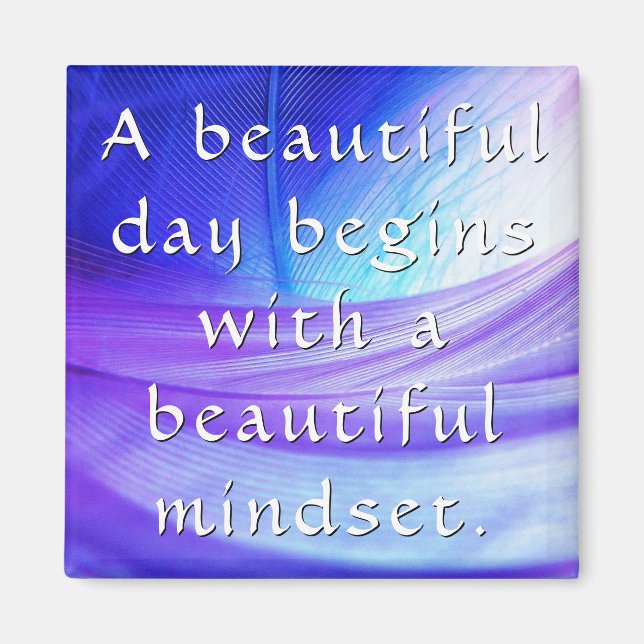 Colourful Motivational & Inspirations Words Magnet (Front)