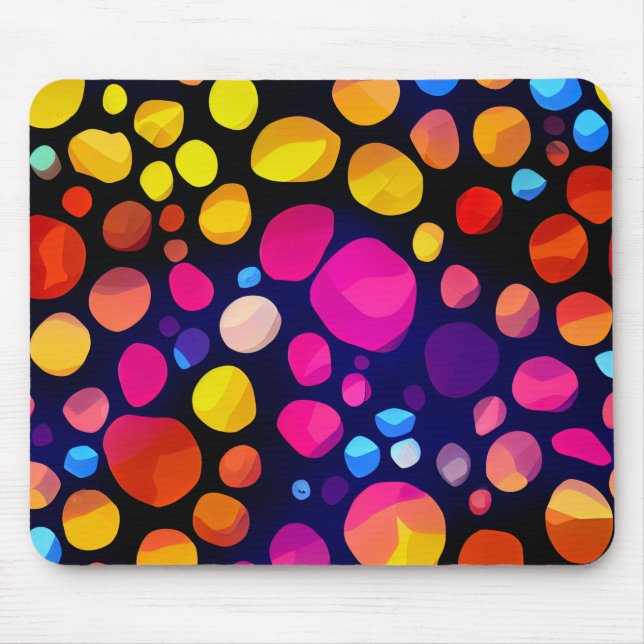 Colourful Mouse Pad (Front)