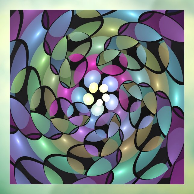 Colourful Movements Abstract Trippy Fractal Art (Sheet 3)