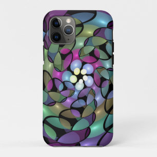 Colourful Movements Abstract Trippy Fractal Art iPhone 11 Pro Case