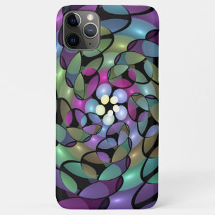 Colourful Movements Abstract Trippy Fractal Art iPhone 11 Pro Max Case