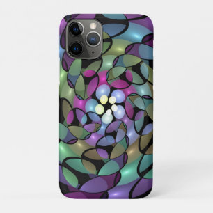 Colourful Movements Abstract Trippy Fractal Art iPhone 11 Pro Case