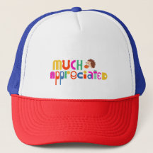 Colourful Much Appreciated Thank you Trucker Hat