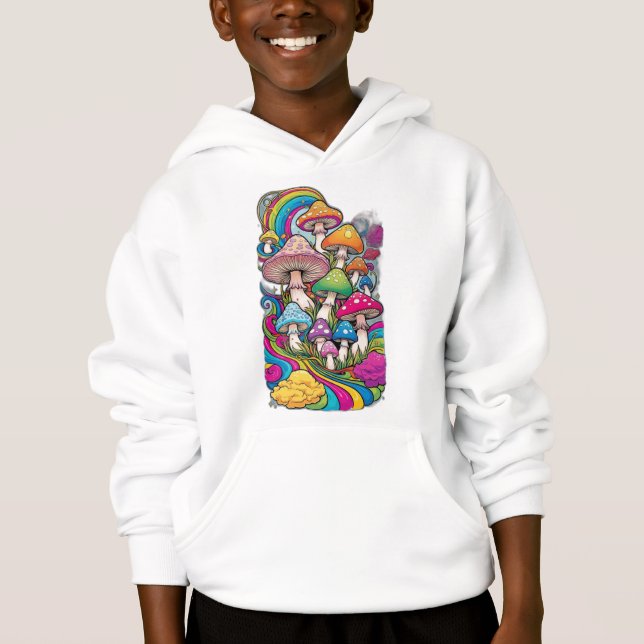 Colourful mushrooms (Front)