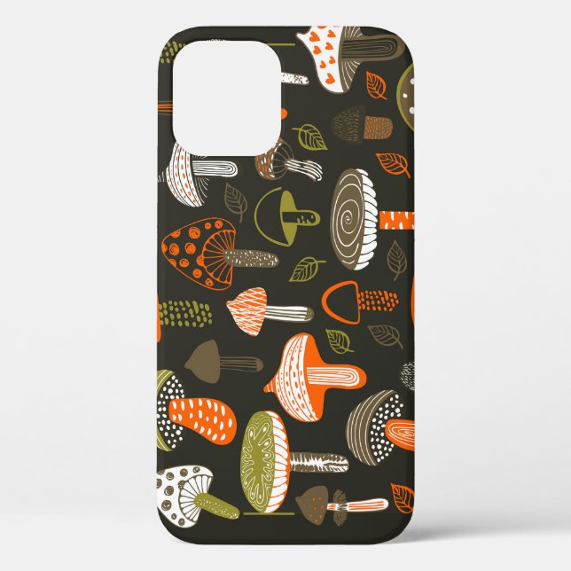 Colourful Mushrooms: Fairy Collection Case-Mate iPhone Case (Back)