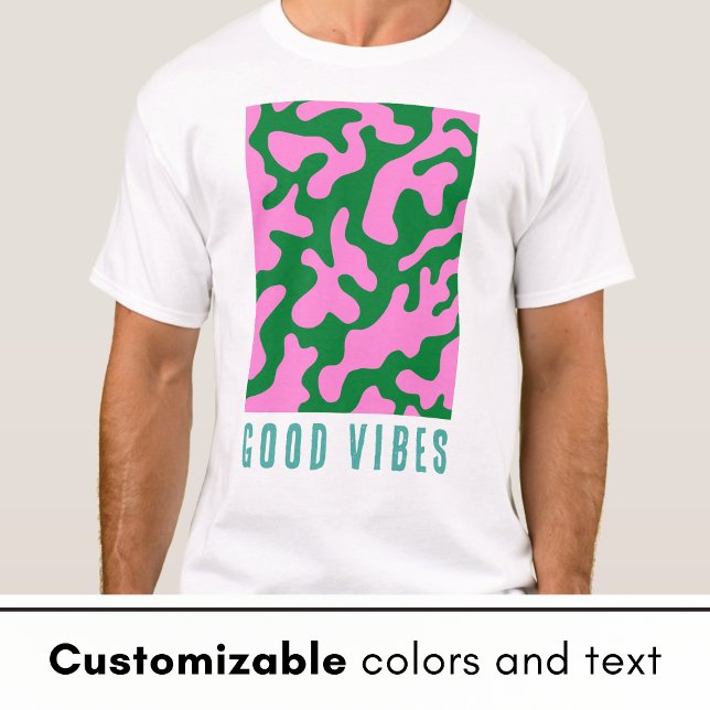 Colourful Music Festival Good Vibes UNISEX T-shirt (Creator Uploaded)