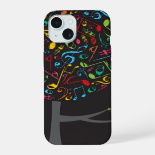 Colourful Music Musical Notes Song Singing Pop Tre iPhone 15 Case