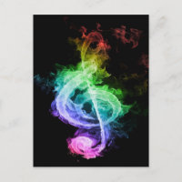 Colourful Musical Note Design