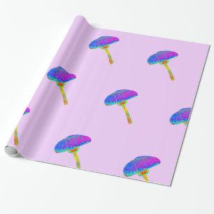 Colourful Musrhoom Wrapping Paper