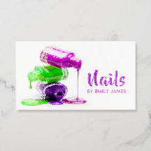 Colourful Nail Artist Nail Salon