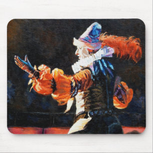 Colourful Narrator of Circus Flora St Louis Mouse Pad