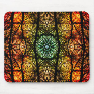 Colourful Natural Art Mouse Pad