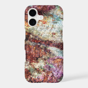 Colourful Natural Stone Rust Blue Pink