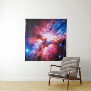 Colourful Nebula Galaxy Space Stars Cosmic Univers Tapestry