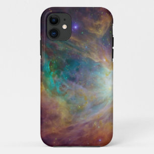 Colourful Nebula in Space iPhone 11 Case